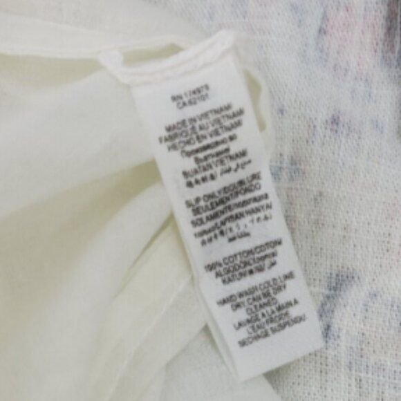 Brand New BCBGMAXAZRIA Women's Gardenia Mixed Print Cotton Dress - Picture 7 of 14